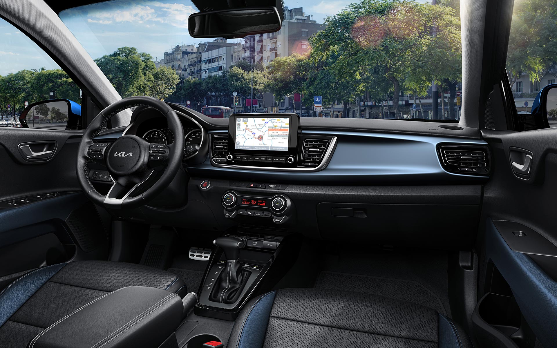 Kia Rio Interieur komfortabel und intelligent